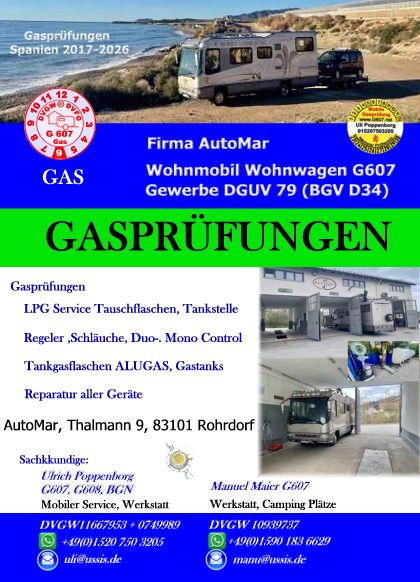 Gasprüfung Werkstatt Gasprüfung Werkstatt